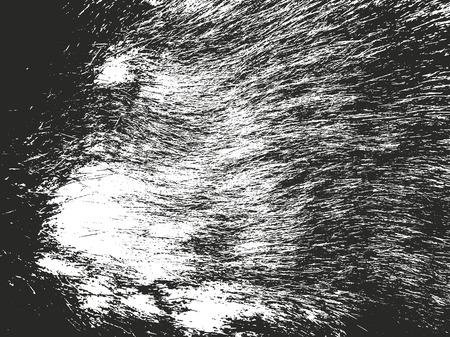 Distressed overlay texture of natural fur, grunge vector background. abstract halftone vector illustrationのイラスト素材