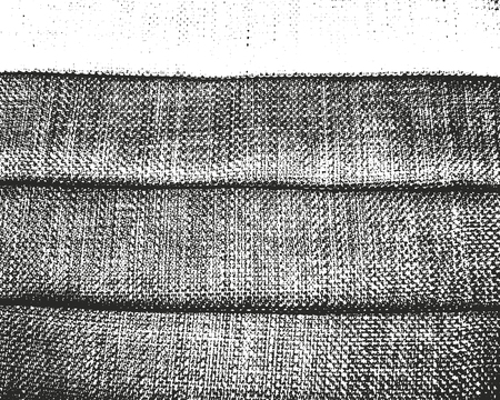 Distressed overlay texture of weaving fabric. grunge background. abstract halftone vector illustrationのイラスト素材