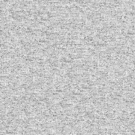 Distressed overlay texture of weaving fabric. grunge background. abstract halftone vector illustrationのイラスト素材