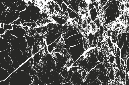 Distressed overlay texture of cracked concrete, stone or asphalt. grunge background. abstract halftone vector illustrationのイラスト素材