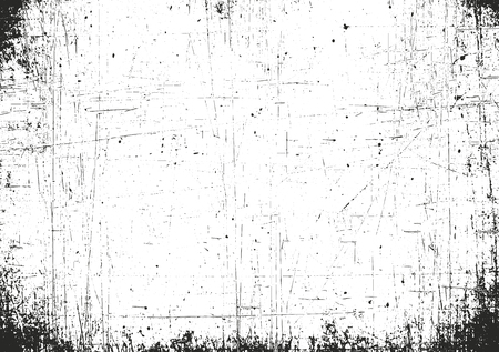 Distressed overlay texture of rusted peeled metal. grunge background. abstract halftone vector illustrationのイラスト素材