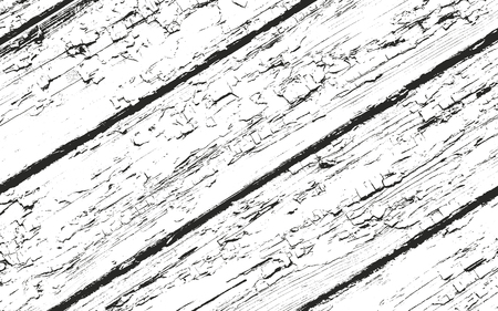 Distressed overlay wooden texture, grunge vector background.のイラスト素材