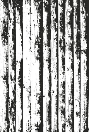 Distressed overlay wooden texture, grunge vector background.のイラスト素材