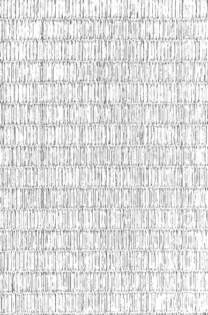 Distressed overlay texture of weaving fabric. grunge background. abstract halftone vector illustrationのイラスト素材