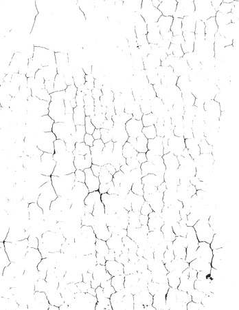 Distressed overlay texture of cracked concrete, stone or asphalt. grunge background. abstract halftone vector illustrationのイラスト素材