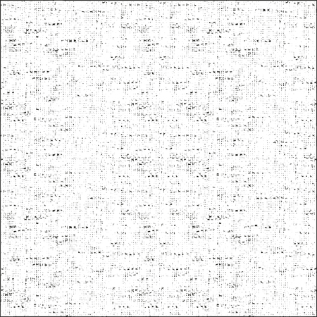 Distressed overlay texture of weaving fabric. grunge background. abstract halftone vector illustrationのイラスト素材