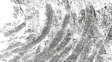 Distressed overlay texture of cracked concrete, stone or asphalt. grunge background. abstract halftone vector illustrationのイラスト素材