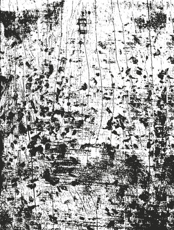 Distressed overlay wooden texture, grunge vector background.のイラスト素材