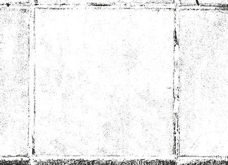 Distressed overlay texture of cracked concrete, stone or asphalt. grunge background. abstract halftone vector illustrationのイラスト素材