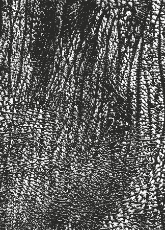 Distressed overlay texture of natural leather, grunge vector background. abstract halftone vector illustrationのイラスト素材