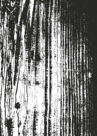 Distressed overlay wooden texture, grunge vector background.のイラスト素材