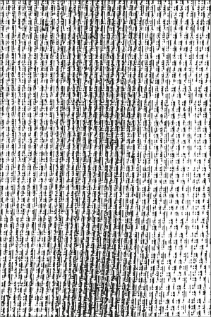 Distressed overlay texture of weaving fabric. grunge background. abstract halftone vector illustrationのイラスト素材