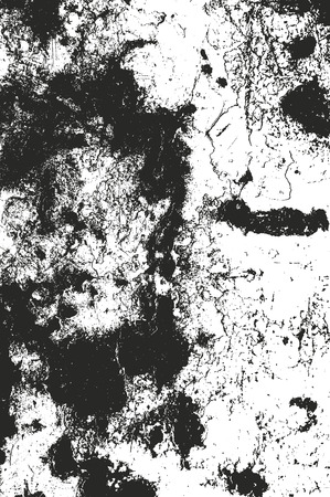 Distressed overlay texture of rusted peeled metal. grunge background. abstract halftone vector illustrationのイラスト素材