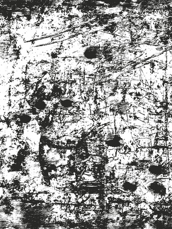 Distressed overlay texture of rusted peeled metal. grunge background. abstract halftone vector illustrationのイラスト素材