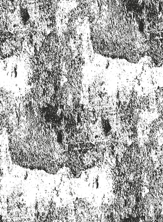 Distressed overlay texture of cracked concrete, stone or asphalt. grunge background. abstract halftone vector illustrationのイラスト素材