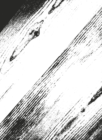 Distressed overlay wooden texture, grunge vector background.のイラスト素材