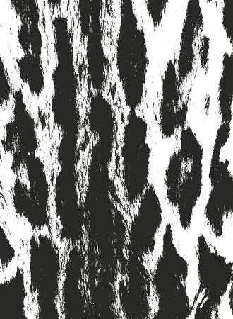 Distressed overlay texture of natural fur, grunge vector background. abstract halftone vector illustrationのイラスト素材