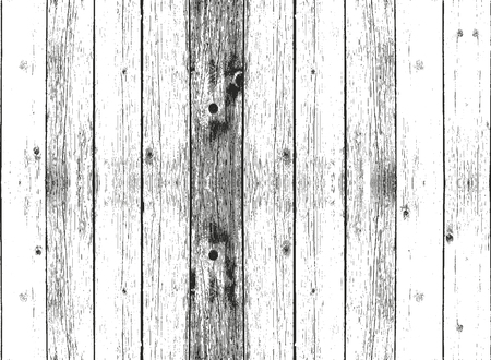 Distressed overlay wooden texture, grunge vector background.のイラスト素材