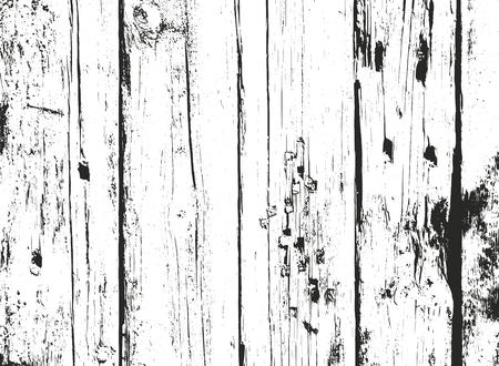 Distressed overlay wooden texture, grunge vector background.のイラスト素材