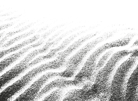 Distressed overlay texture of sand, stone or asphalt. grunge background. abstract halftone vector illustrationのイラスト素材