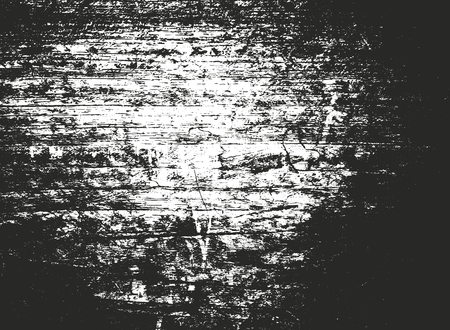 Distressed overlay wooden texture, grunge vector background.のイラスト素材