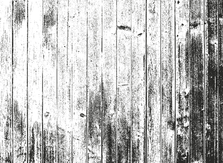 Distressed overlay wooden plank texture, grunge background. abstract halftone vector illustrationのイラスト素材