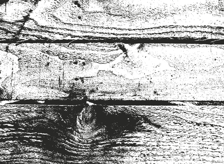 Distressed overlay wooden plank texture, grunge background. abstract halftone vector illustrationのイラスト素材