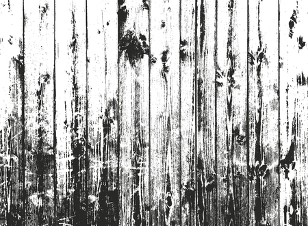 Distressed overlay wooden plank texture, grunge background. abstract halftone vector illustrationのイラスト素材