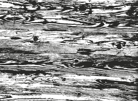 Distressed overlay wooden plank texture, grunge background. abstract halftone vector illustrationのイラスト素材