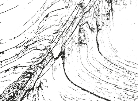 Distressed overlay texture of cracked concrete, stone or asphalt. grunge background. abstract halftone vector illustrationのイラスト素材