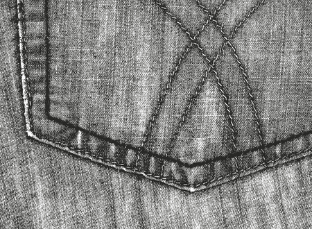 Distressed overlay texture of weaving fabric. grunge background. abstract halftone vector illustrationのイラスト素材