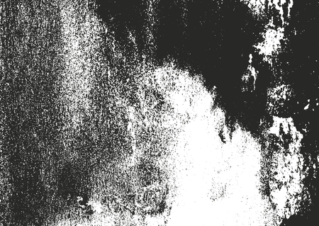 Distressed overlay texture of rusted peeled metal. grunge background. abstract halftone vector illustrationのイラスト素材