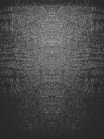 Distressed overlay texture of natural leather, grunge vector background. abstract halftone vector illustrationのイラスト素材