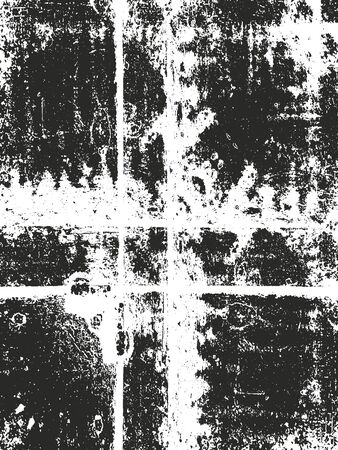 Distressed overlay texture of cracked concrete, stone or asphalt. grunge background. abstract halftone vector illustrationのイラスト素材