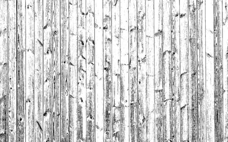 Distressed overlay wooden plank texture, grunge background. abstract halftone vector illustrationのイラスト素材