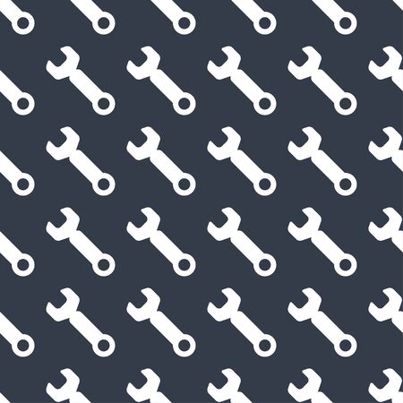 Abstract vector geometric seamless pattern with tools. Colored background. Wrapping paper. Print for interior design and fabric. Kids colorful background. vintage and retro style.のイラスト素材