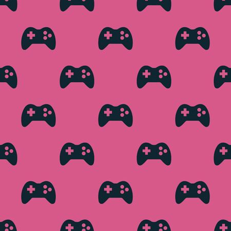 seamless background with game consoles for your designのイラスト素材