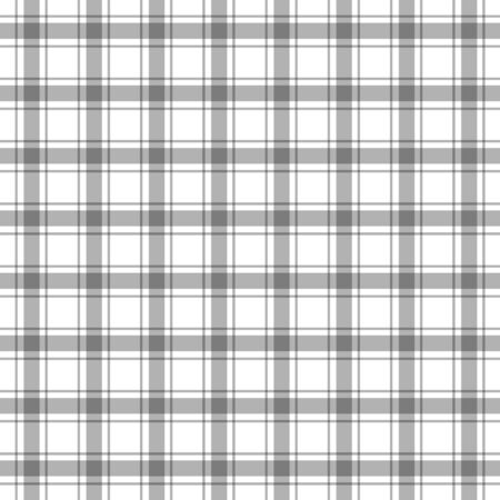 Abstract vector geometric seamless pattern. Vertical and horizontal crossed stripes. Plaid. Monochrome background. Wrapping paper. Print for interior design and fabric. Kids background.のイラスト素材