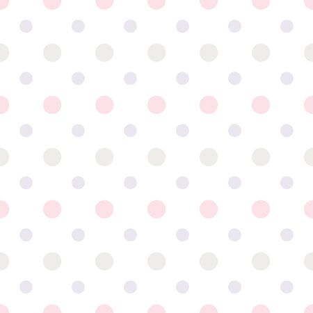 Abstract vector geometric dotted seamless pattern. Colored background. Wrapping paper. Print for interior design and fabric. Kids colorful background. vintage and retro style.のイラスト素材