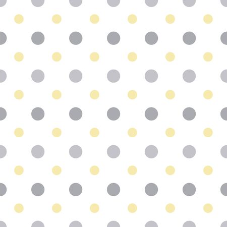 Abstract vector geometric dotted seamless pattern. Colored background. Wrapping paper. Print for interior design and fabric. Kids colorful background. vintage and retro style.のイラスト素材