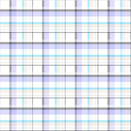 Abstract vector geometric seamless pattern. Vertical and horizontal crossed stripes. Plaid. Monochrome background. Wrapping paper. Print for interior design and fabric. Kids background.のイラスト素材