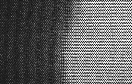 Distressed overlay texture of rusted peeled metal. grunge background. abstract halftone vector illustrationのイラスト素材