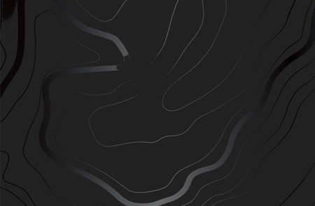 Luxury black metal gradient background with distressed fabric, textile texture. Ornamental floral pattern. Vector illustrationのイラスト素材