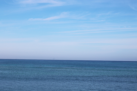 Cuba blue oceanの写真素材