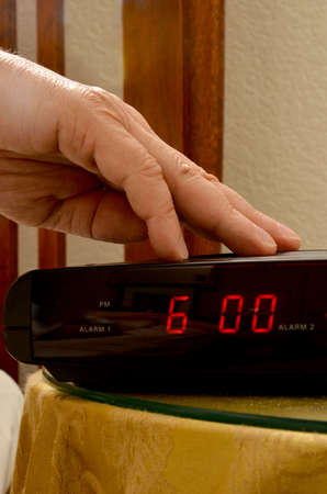 Early Morning wake up with alarm clock