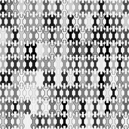 Geometric pattern with colored elements, vector abstract background