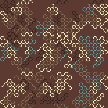 Geometric pattern with colored elements, vector abstract backgroundのイラスト素材
