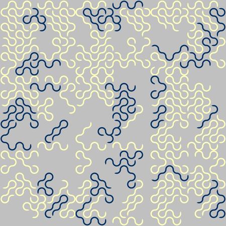 Geometric pattern with colored elements, vector abstract background