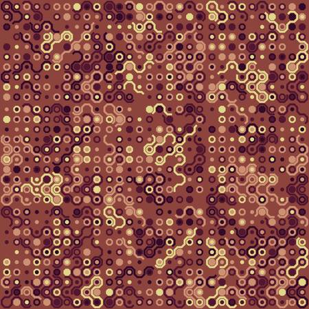 Geometric pattern with colored elements, vector abstract backgroundのイラスト素材