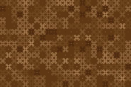 Geometric pattern with colored elements, vector abstract background